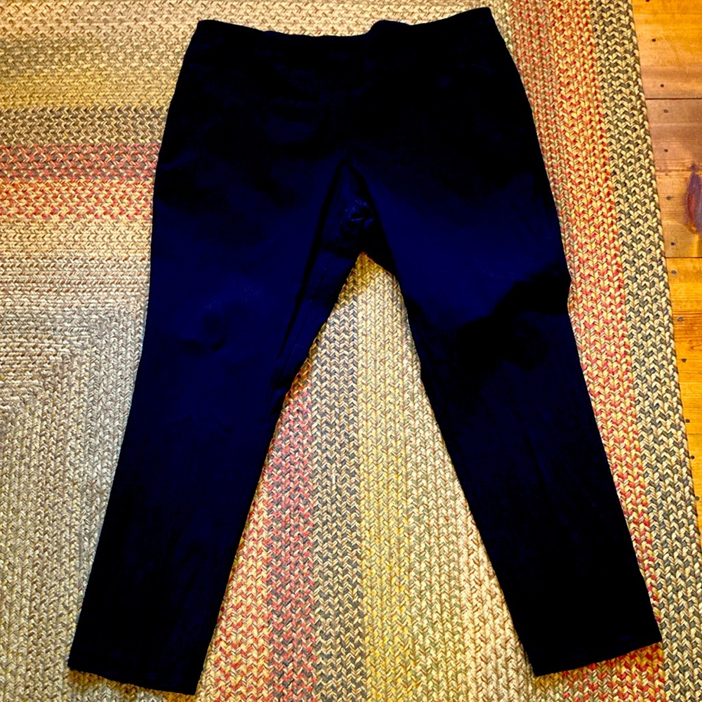 CJ Banks Signature Slimming black slacks size 22W